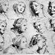 Sketches of emotional facial expressions, Charles Le Brun, 1698.